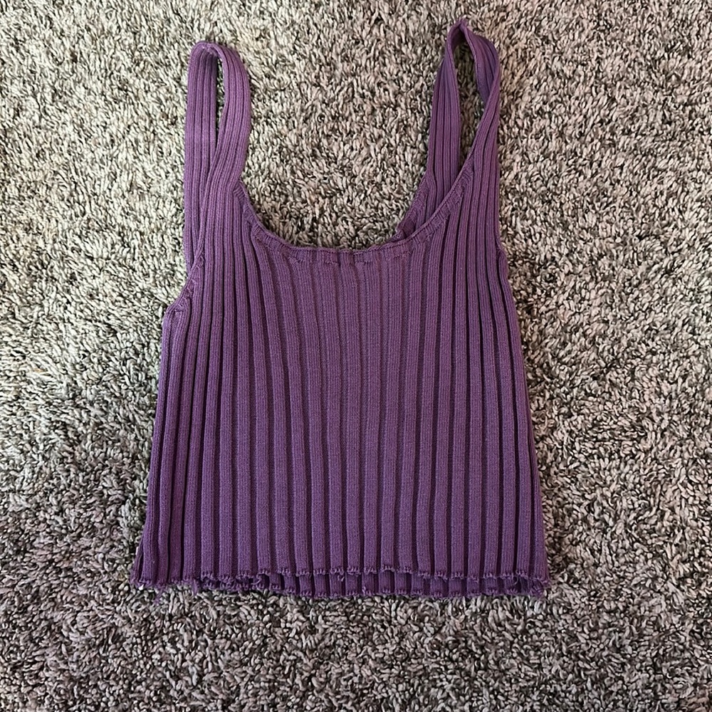 Purple urban outfitter tank top